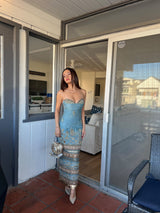Royal Kadamba Bandage Dress
