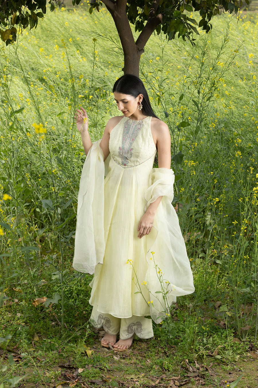 Ziyaara Anarkali set