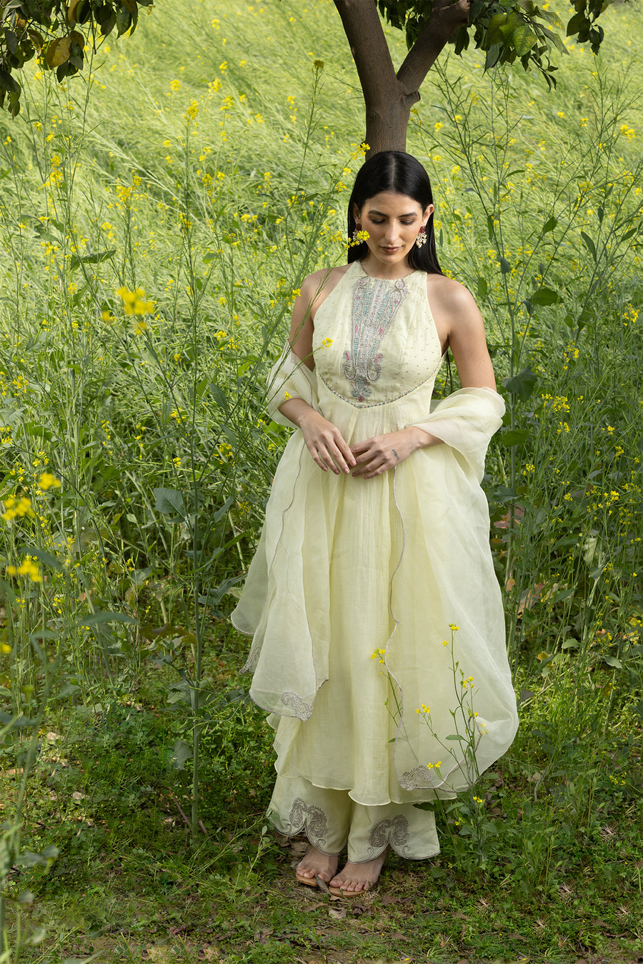 Ziyaara Anarkali set