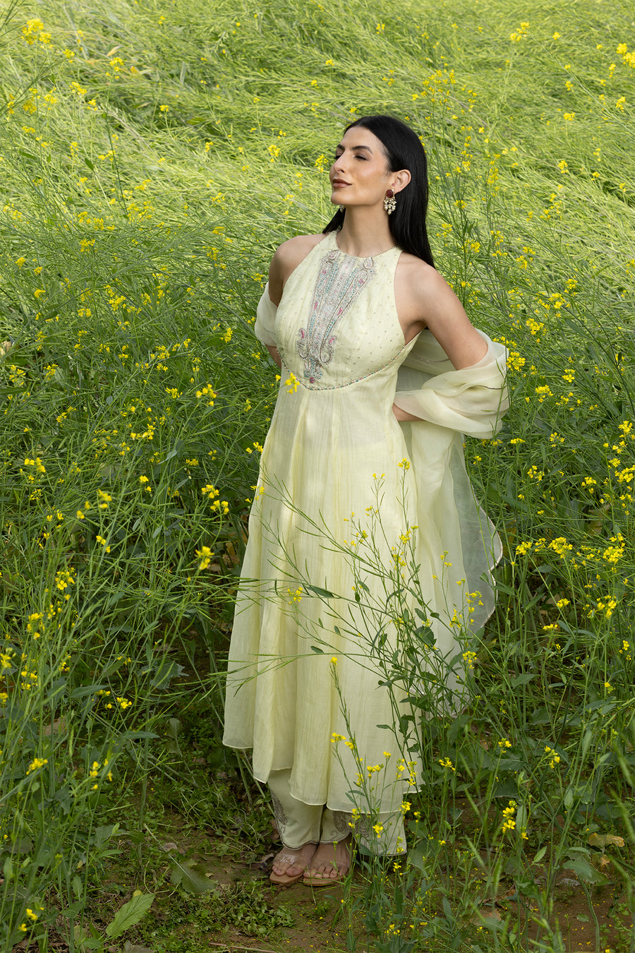 Ziyaara Anarkali set