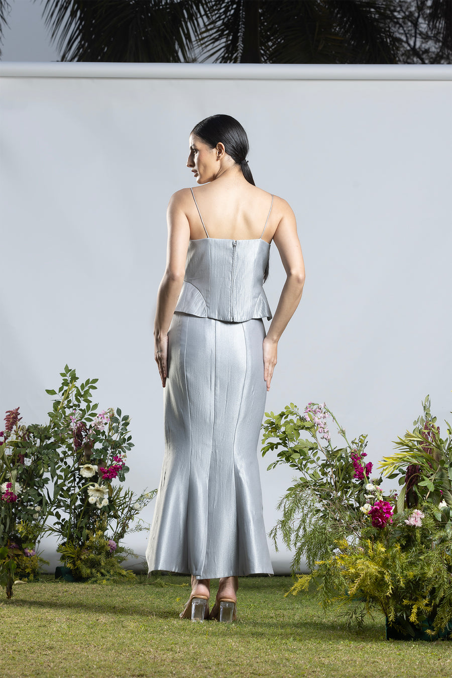 Silver like a secret Co-ord set