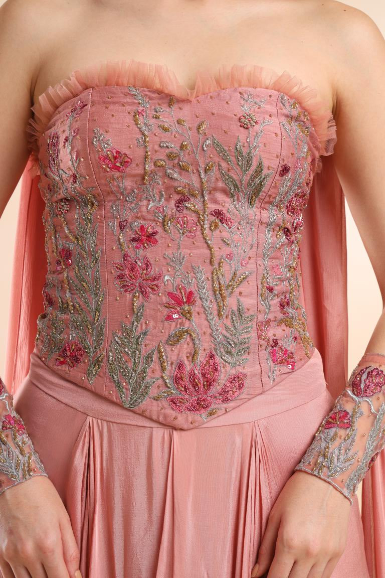 Ethereal Whispers in Pink Coral