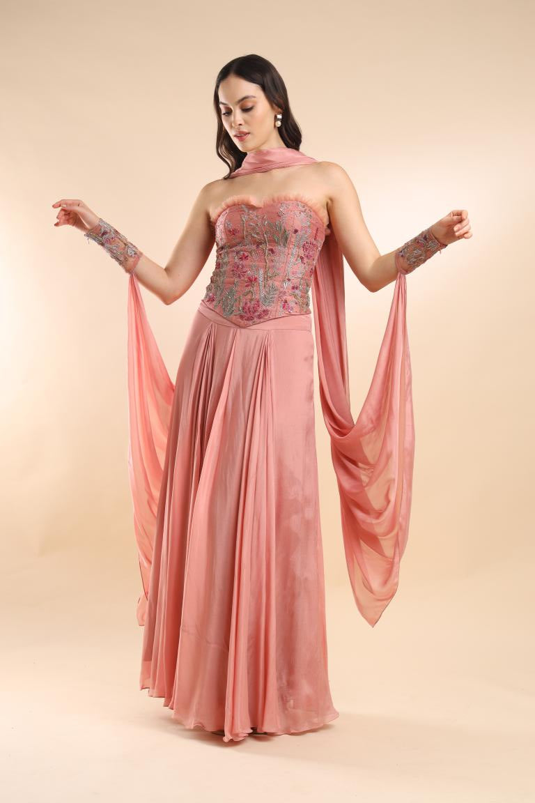 Ethereal Whispers in Pink Coral