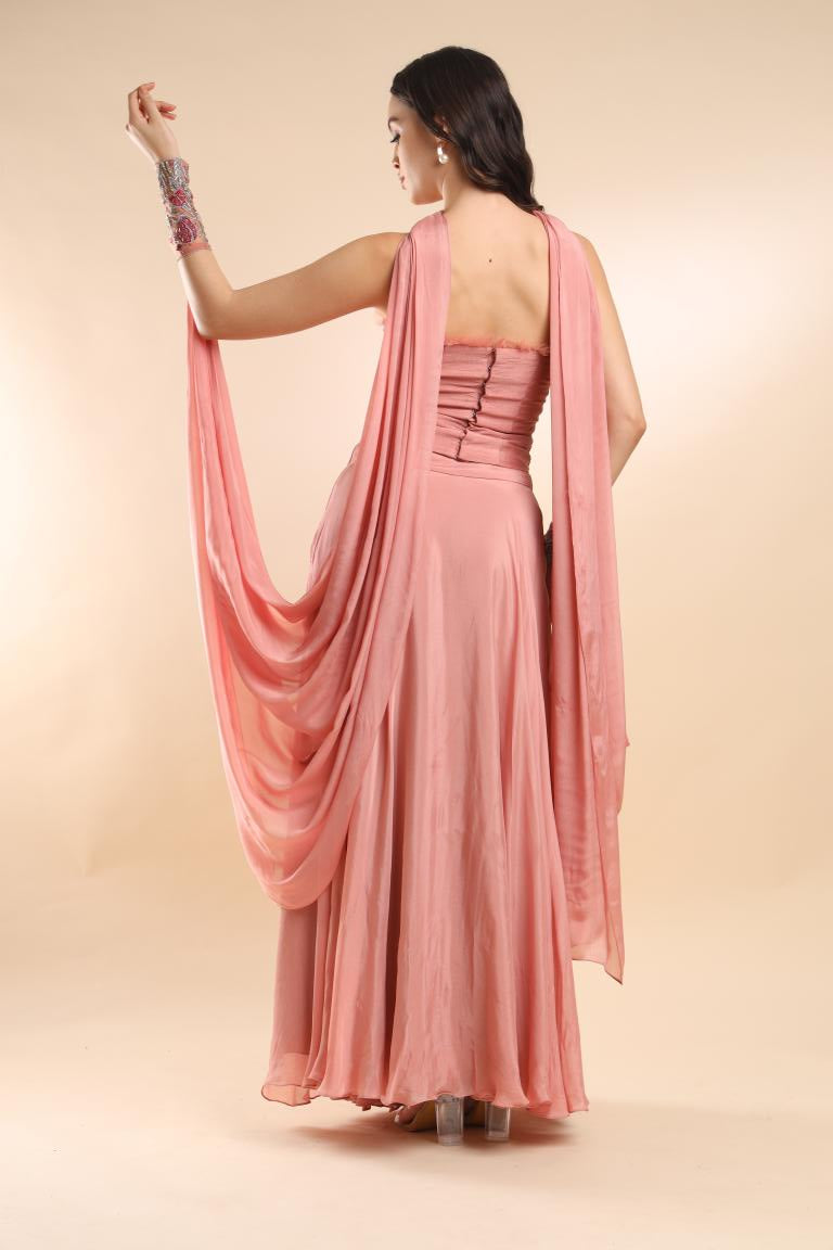 Ethereal Whispers in Pink Coral