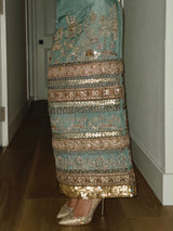 Royal Kadamba Bandage Dress