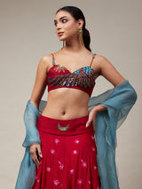 Mayura Pichwai Lehenga