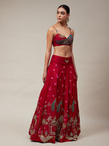 Mayura Pichwai Lehenga