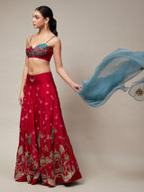 Mayura Pichwai Lehenga