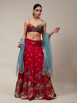 Mayura Pichwai Lehenga