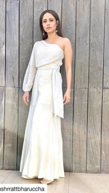 One Shoulder Sash Co-Ord - Neu
