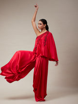 Red Bloom Co-ord