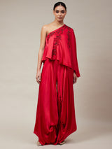 Red Bloom Co-ord