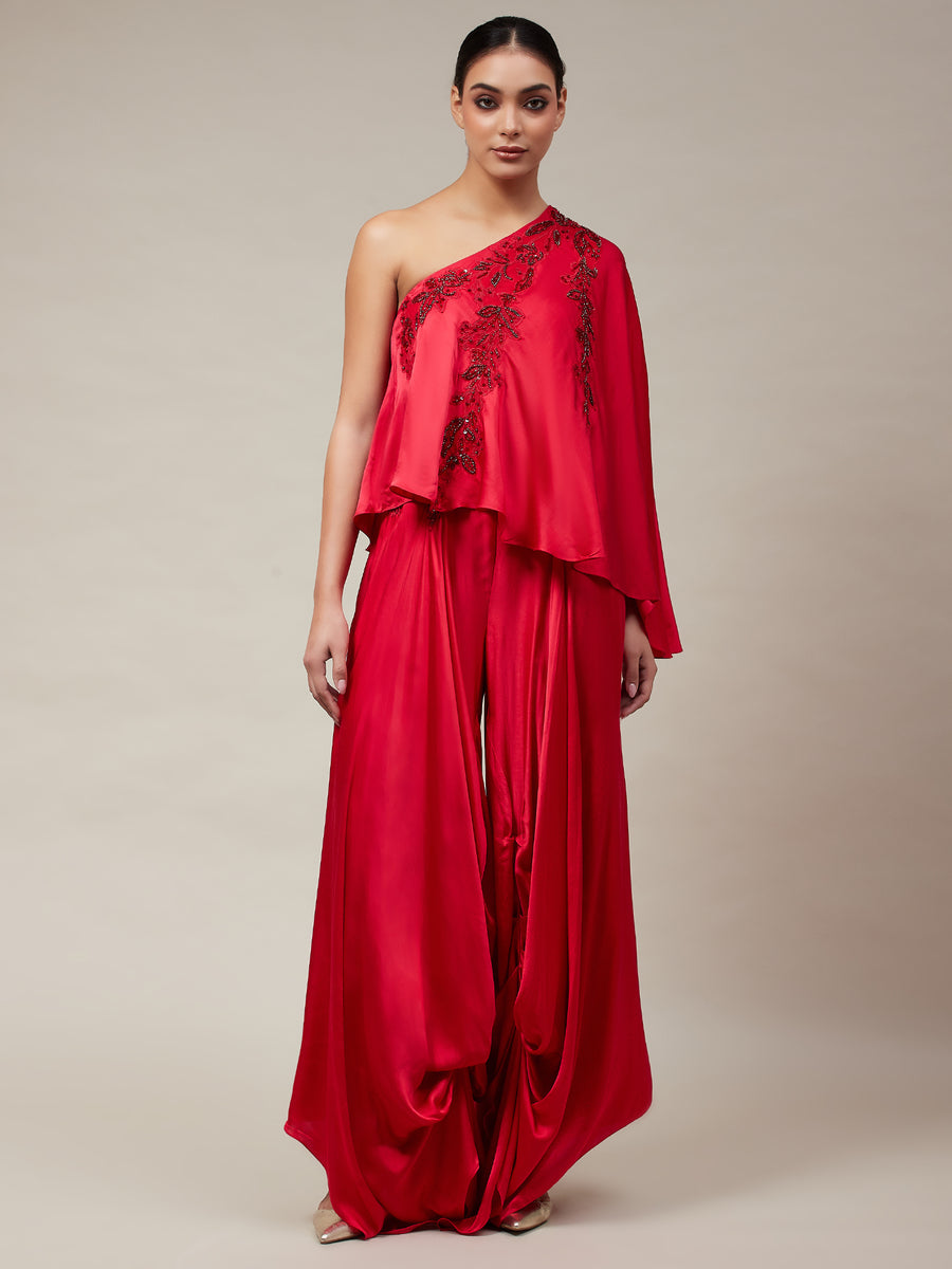 Red Bloom Co-ord