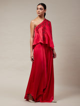 Red Bloom Co-ord