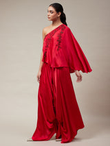 Red Bloom Co-ord