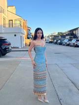 Royal Kadamba Bandage Dress
