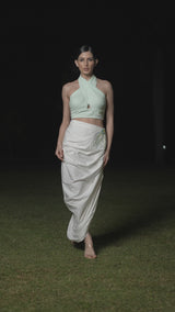 Sea Whispers drape Co-ord