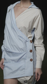 Honeyed Wrap ShirtDress