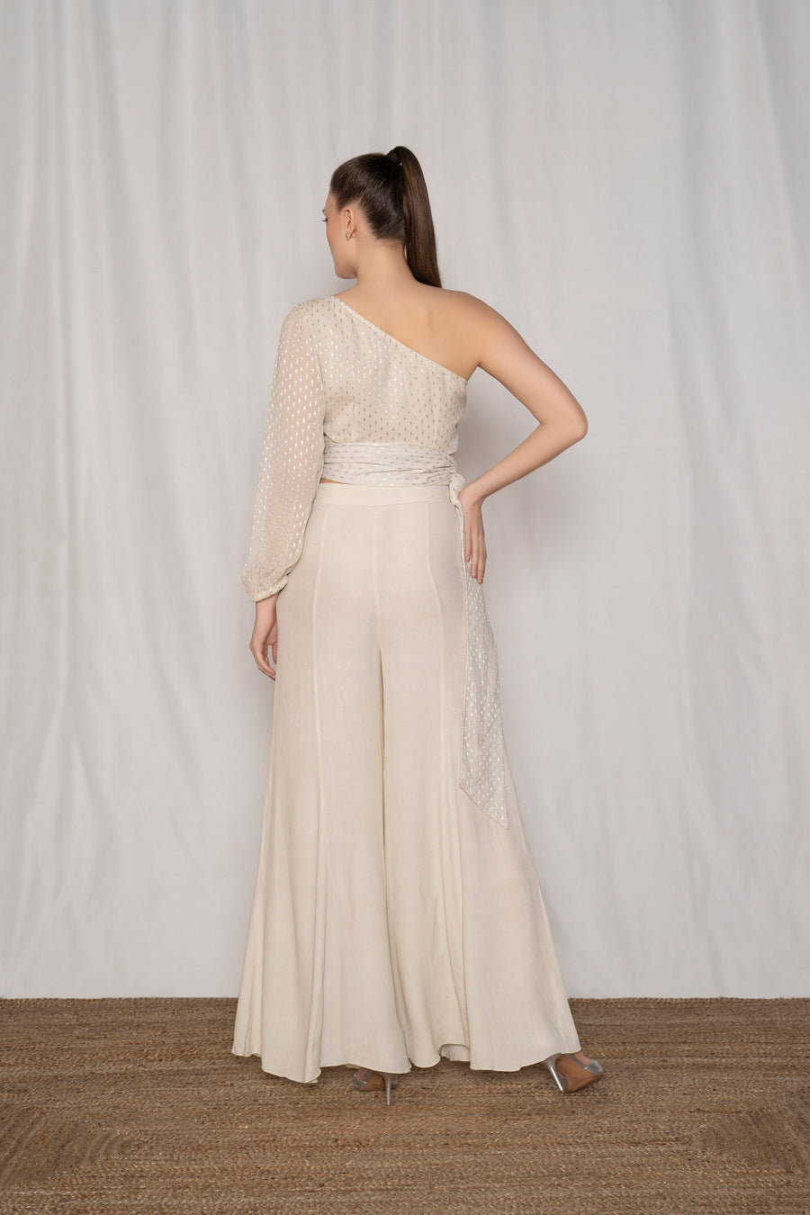 One Shoulder Sash Co-Ord - Neu