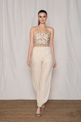 Golden Neutral Bustier