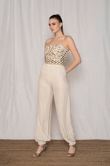 Golden Neutral Bustier