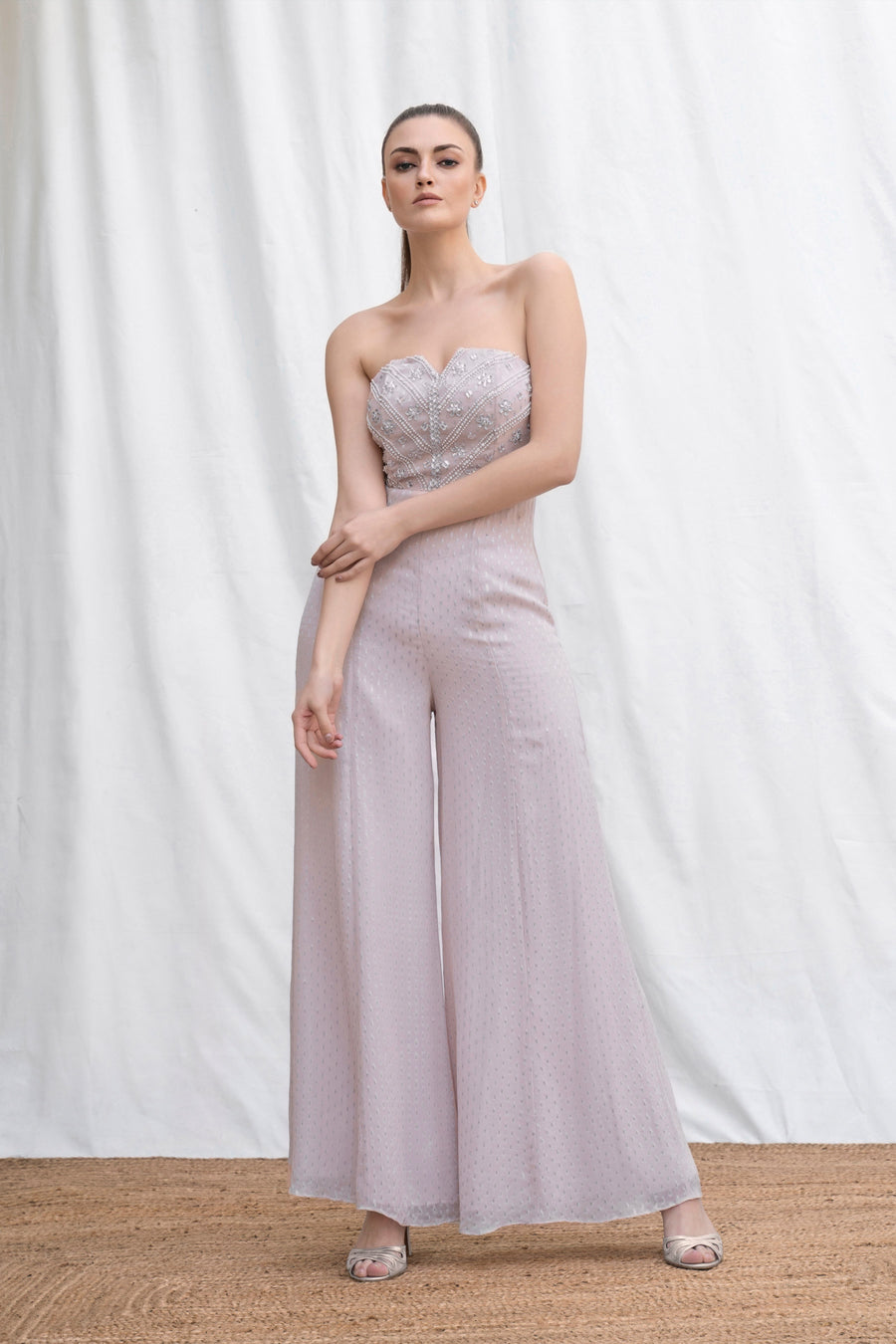 Pearls In Ocean Tube Jumpsuit