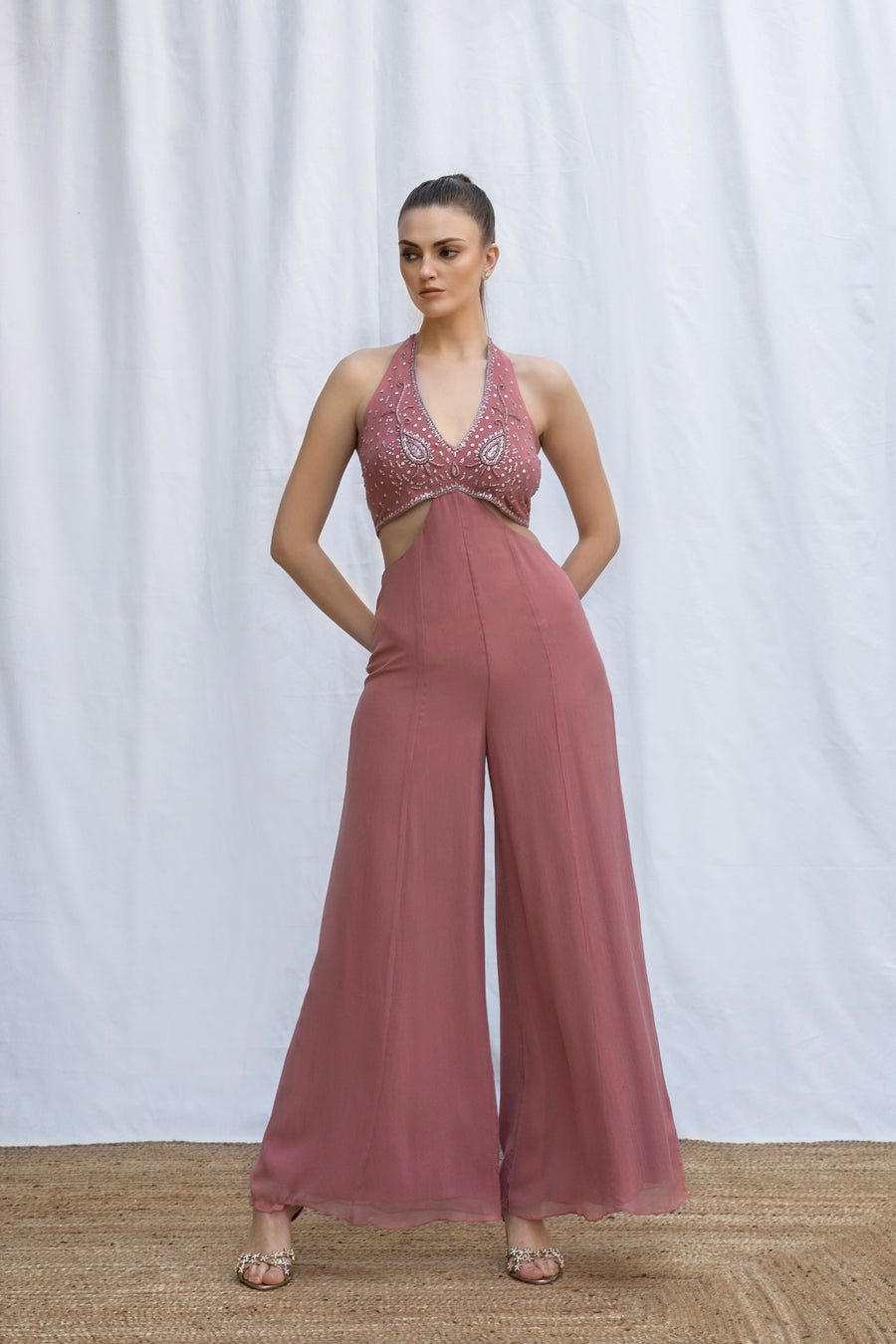 Bailey's Beaded Jumpsuit