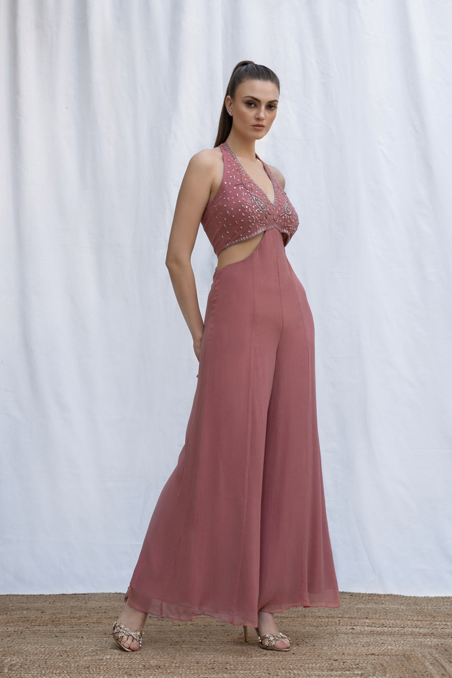 Bailey's Beaded Jumpsuit
