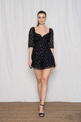 Lovestruck Handpleated Playsuit Dress