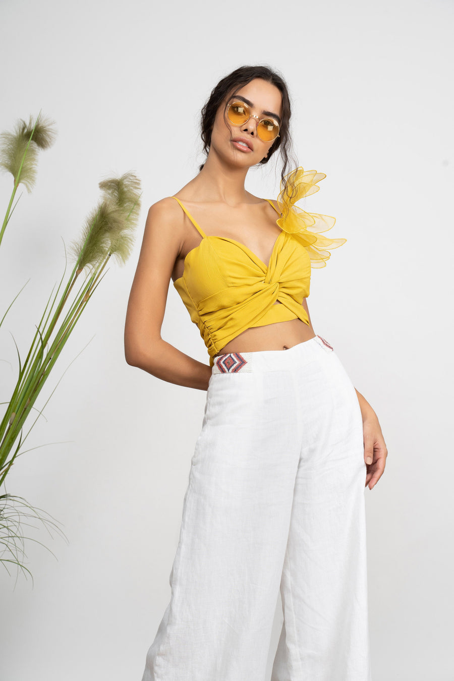 EGGPLANT SANTIAGO TOP