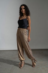 Gold Turk Knots pants