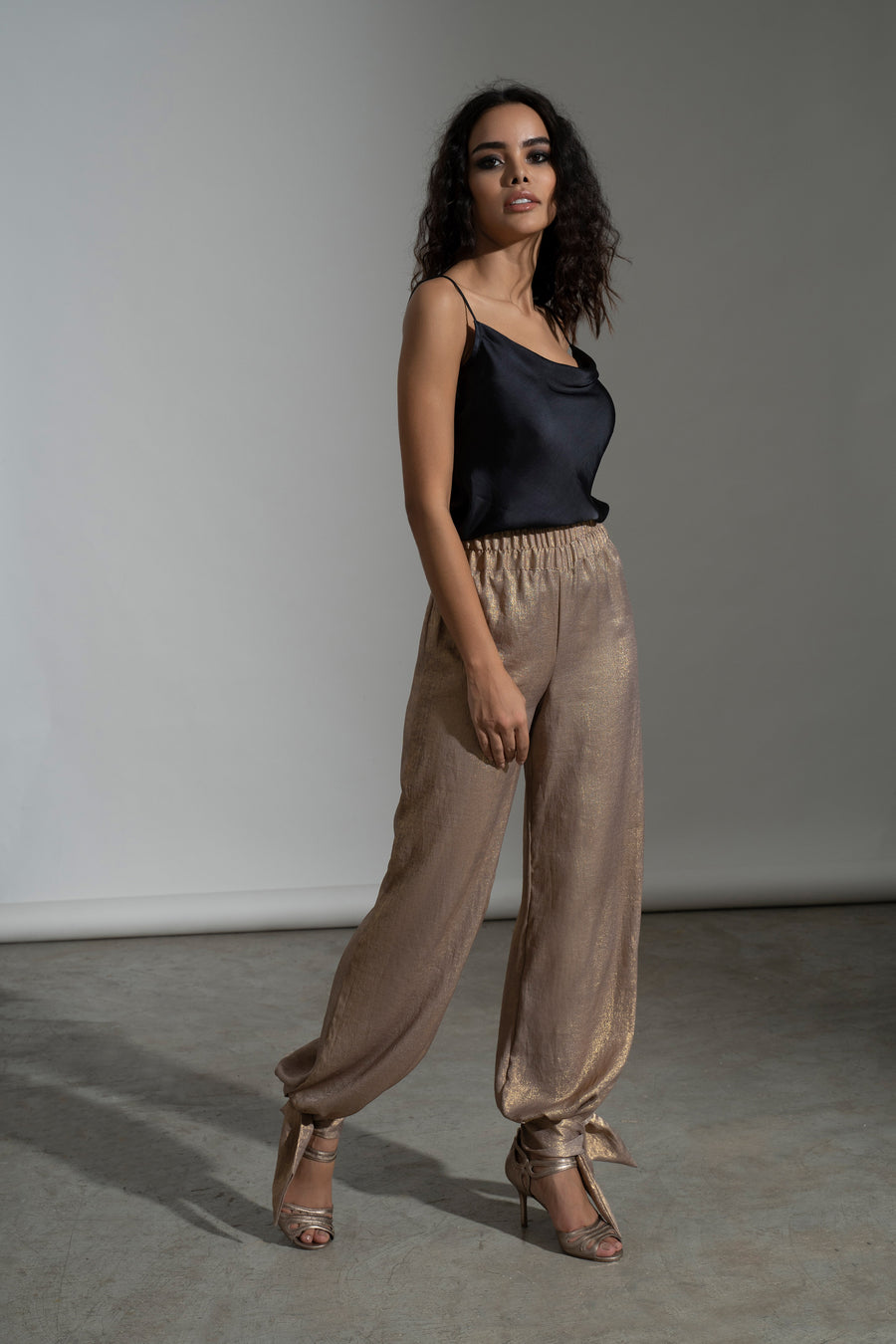 Gold Turk Knots pants