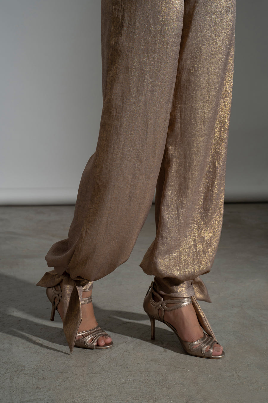 Gold Turk Knots pants