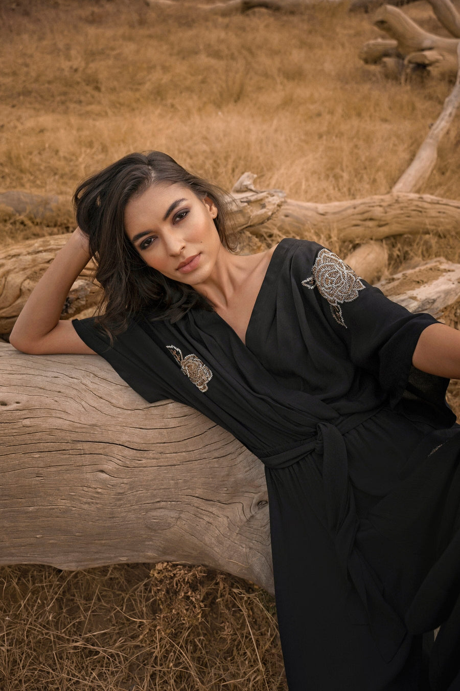 Kimono Rose Jumpsuit