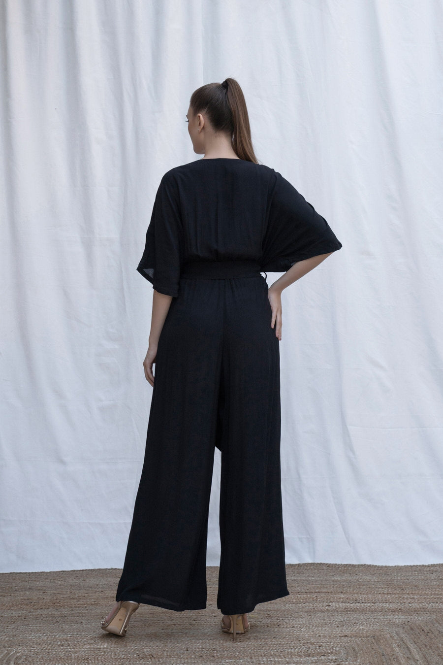 Kimono Rose Jumpsuit