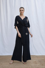 Kimono Rose Jumpsuit