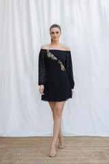 Lovestruck Off Shoulder Dress