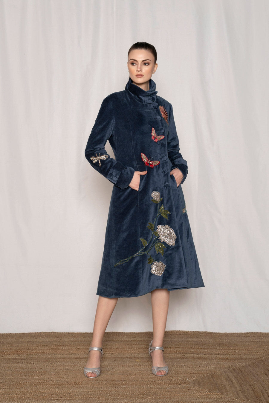 Meadow In Mist Overcoat