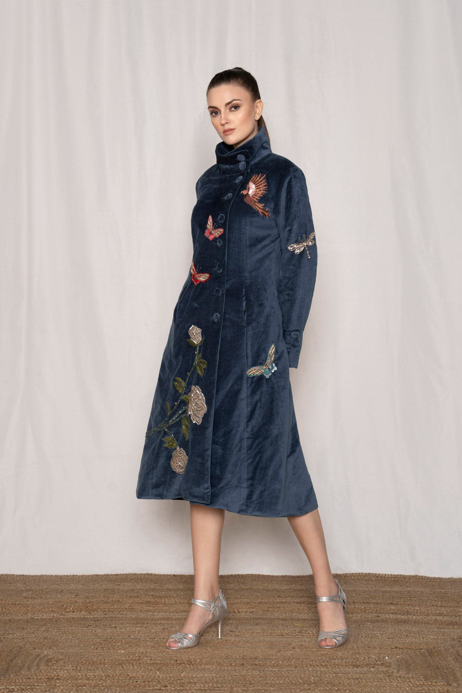 Meadow In Mist Overcoat