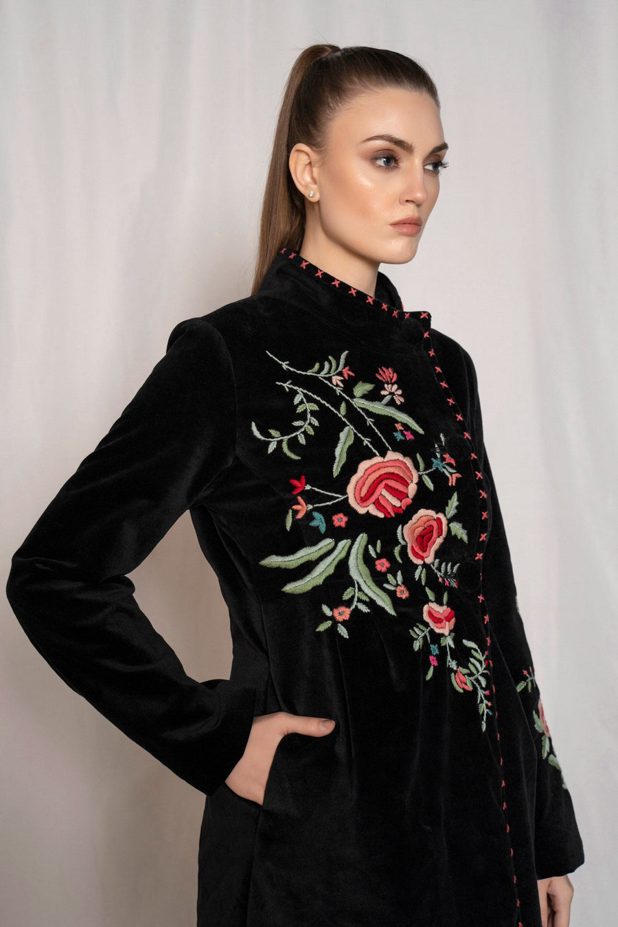 Tokyo Ikebana Overcoat